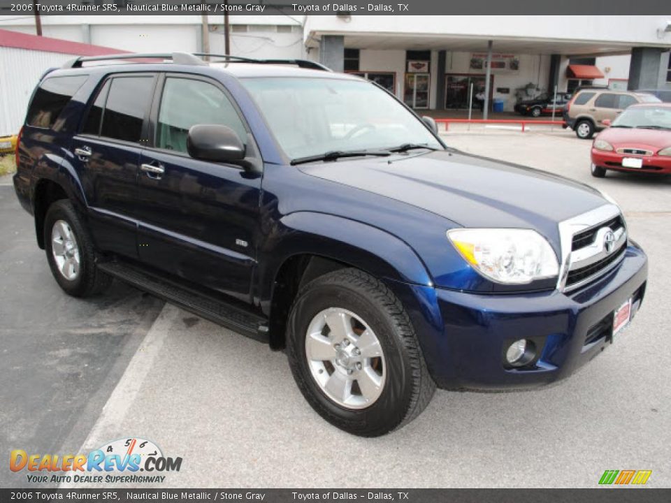 2006 Toyota 4Runner SR5 Nautical Blue Metallic / Stone Gray Photo #3