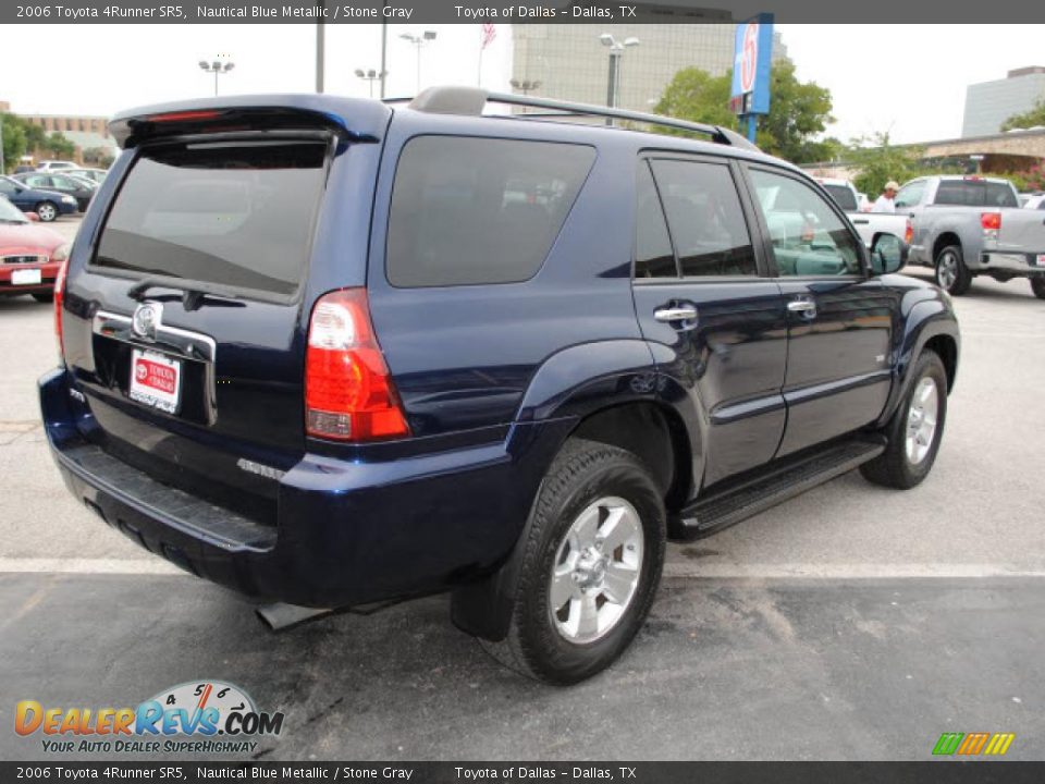 2006 Toyota 4Runner SR5 Nautical Blue Metallic / Stone Gray Photo #5