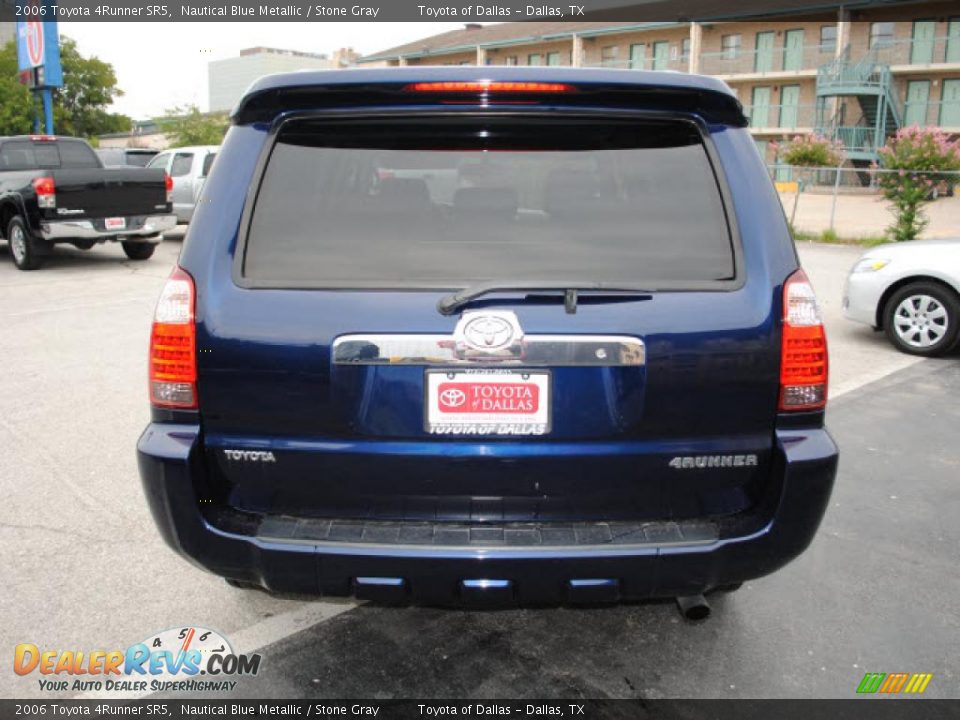 2006 Toyota 4Runner SR5 Nautical Blue Metallic / Stone Gray Photo #6