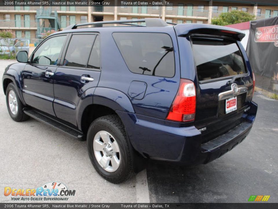 2006 Toyota 4Runner SR5 Nautical Blue Metallic / Stone Gray Photo #7