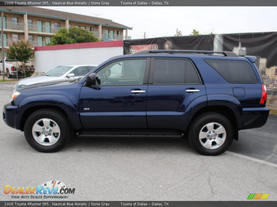 2006 Toyota 4Runner SR5 Nautical Blue Metallic / Stone Gray Photo #8