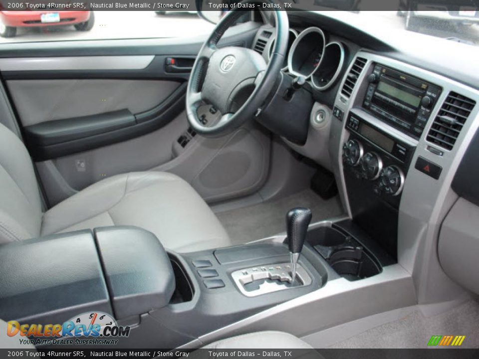 2006 Toyota 4Runner SR5 Nautical Blue Metallic / Stone Gray Photo #9