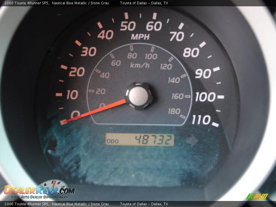 2006 Toyota 4Runner SR5 Nautical Blue Metallic / Stone Gray Photo #20