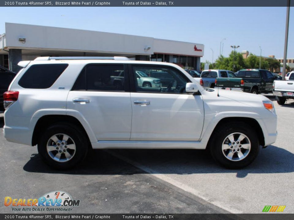 2010 Toyota 4Runner SR5 Blizzard White Pearl / Graphite Photo #4
