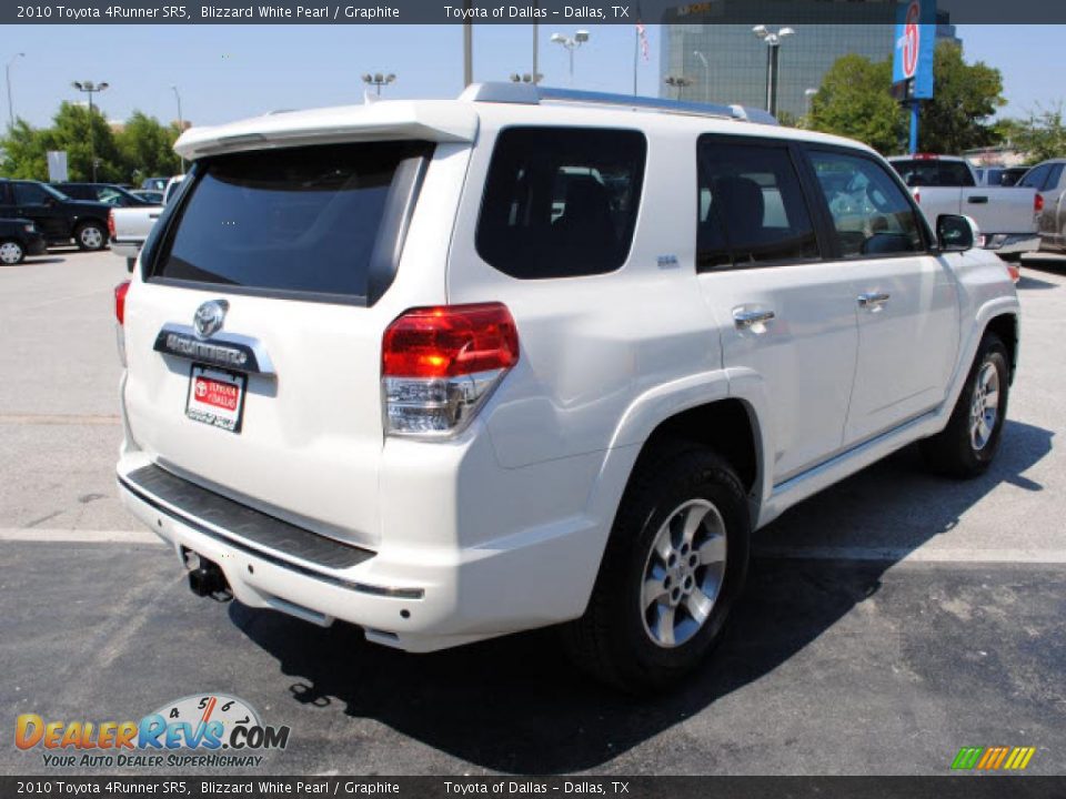 2010 Toyota 4Runner SR5 Blizzard White Pearl / Graphite Photo #5