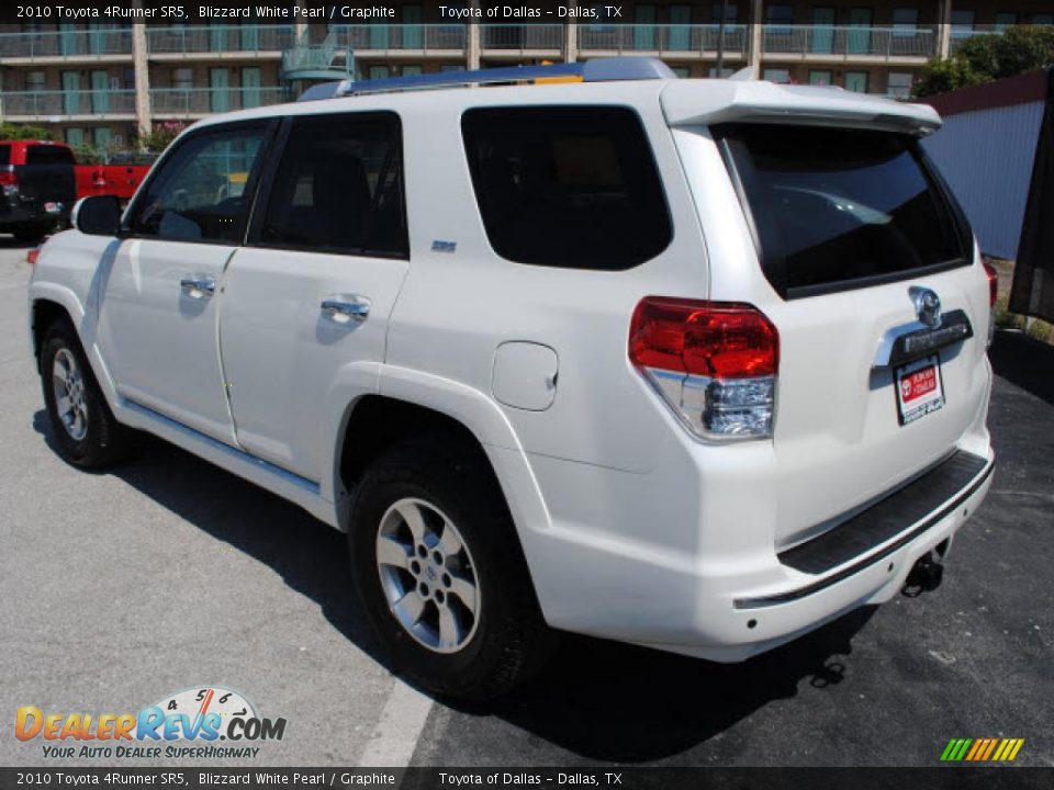 2010 Toyota 4Runner SR5 Blizzard White Pearl / Graphite Photo #7