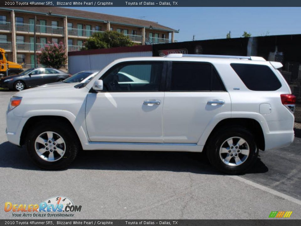 2010 Toyota 4Runner SR5 Blizzard White Pearl / Graphite Photo #8