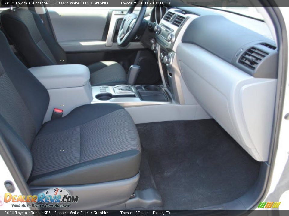 2010 Toyota 4Runner SR5 Blizzard White Pearl / Graphite Photo #10