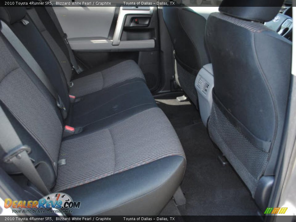 2010 Toyota 4Runner SR5 Blizzard White Pearl / Graphite Photo #11