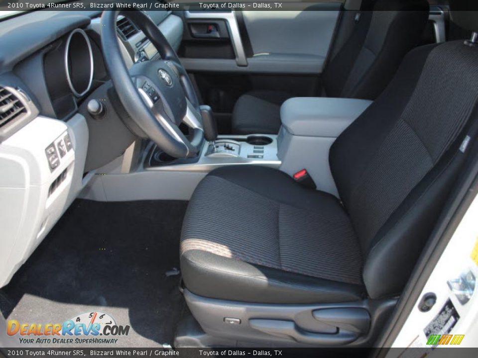 2010 Toyota 4Runner SR5 Blizzard White Pearl / Graphite Photo #15