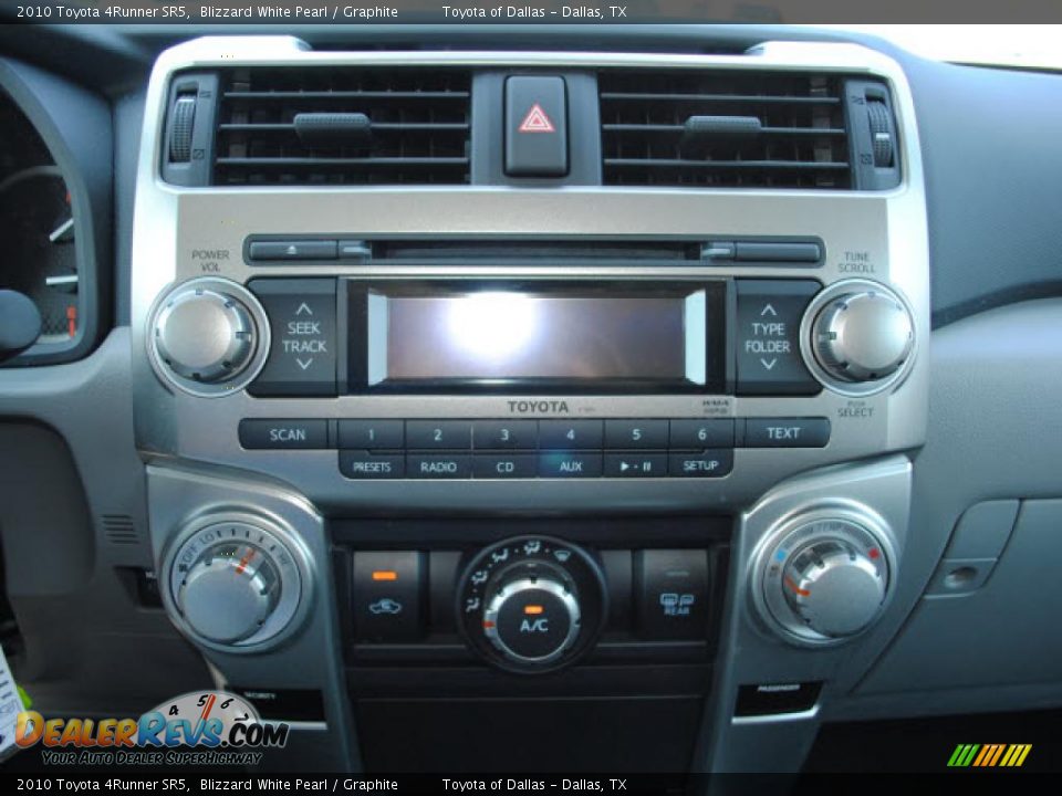 2010 Toyota 4Runner SR5 Blizzard White Pearl / Graphite Photo #17