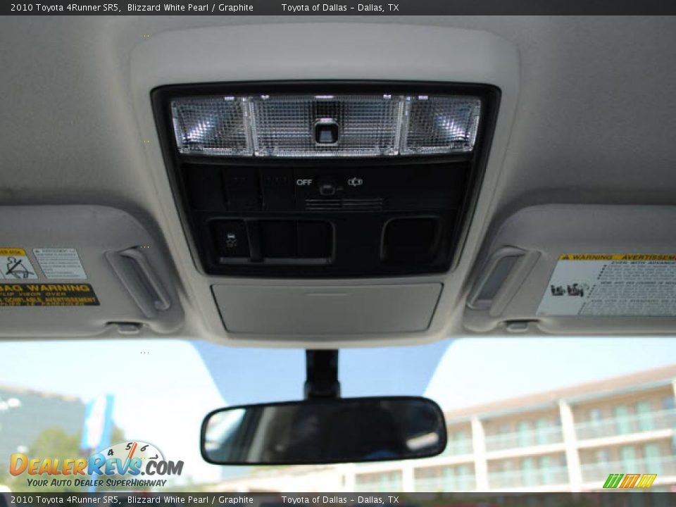 2010 Toyota 4Runner SR5 Blizzard White Pearl / Graphite Photo #19