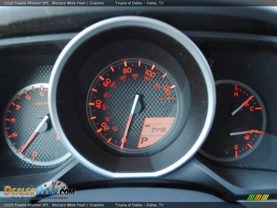 2010 Toyota 4Runner SR5 Blizzard White Pearl / Graphite Photo #20