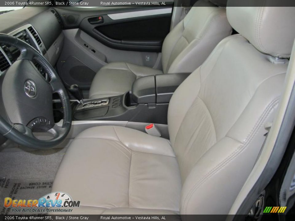 2006 Toyota 4Runner SR5 Black / Stone Gray Photo #11