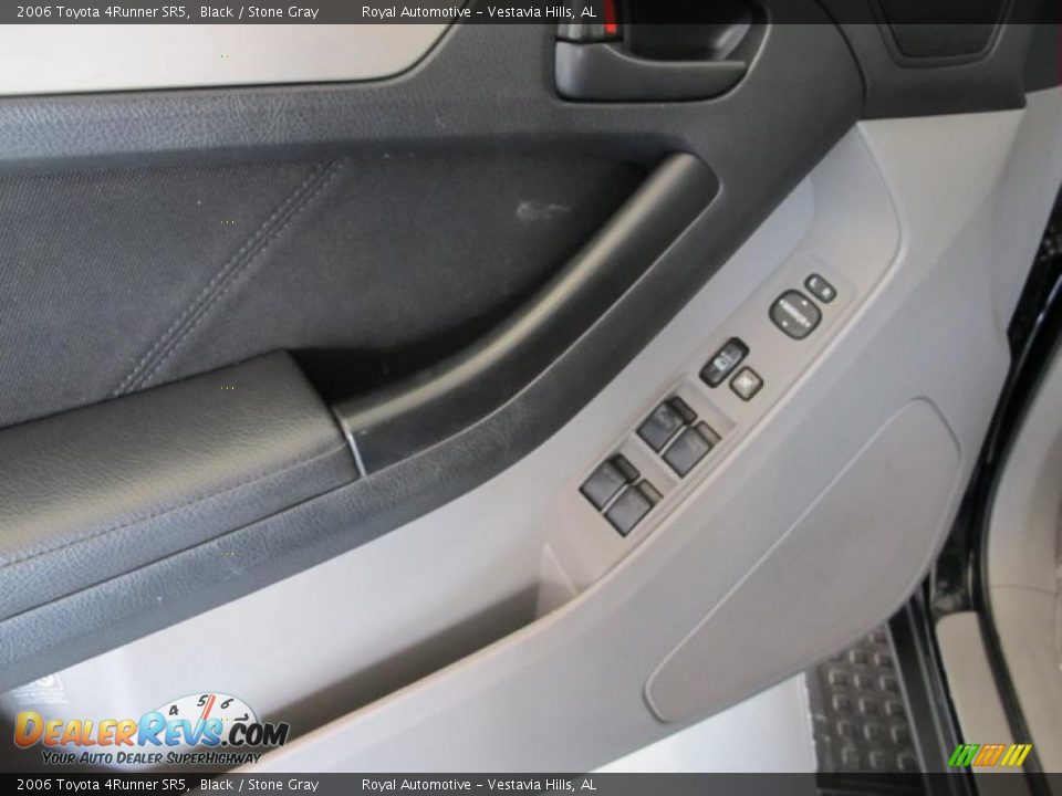 2006 Toyota 4Runner SR5 Black / Stone Gray Photo #12