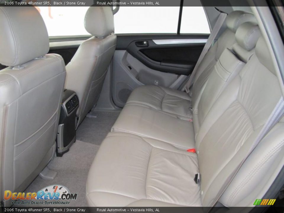 2006 Toyota 4Runner SR5 Black / Stone Gray Photo #19