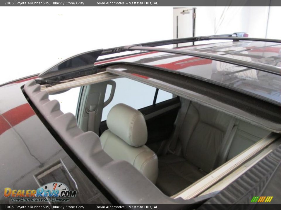 2006 Toyota 4Runner SR5 Black / Stone Gray Photo #21