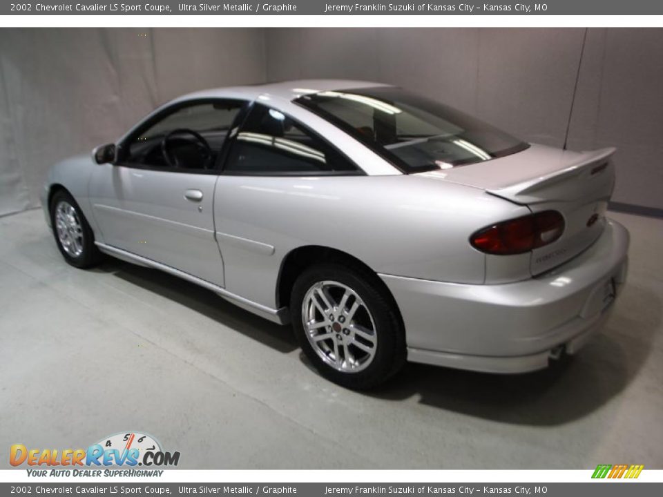 2002 Chevrolet Cavalier LS Sport Coupe Ultra Silver Metallic / Graphite Photo #4