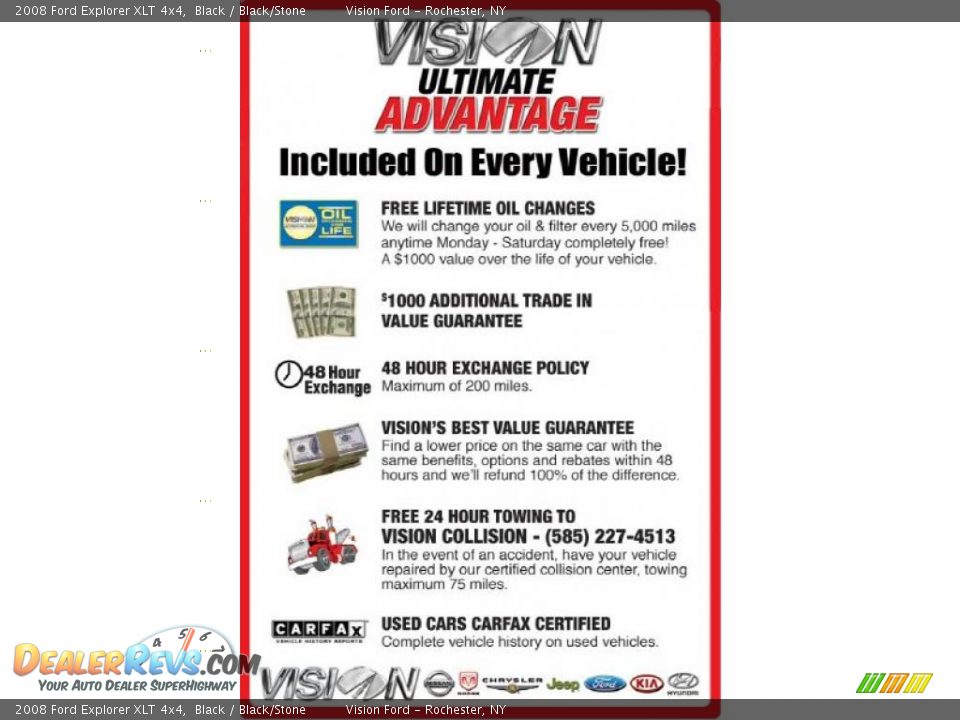 2008 Ford Explorer XLT 4x4 Black / Black/Stone Photo #36