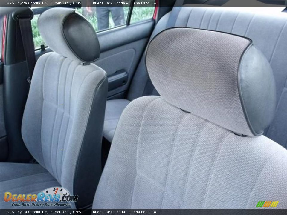 1996 Toyota Corolla 1.6 Super Red / Gray Photo #21