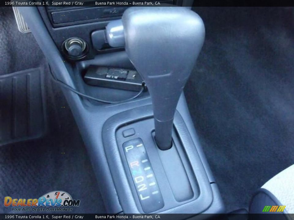 1996 Toyota Corolla 1.6 Super Red / Gray Photo #24