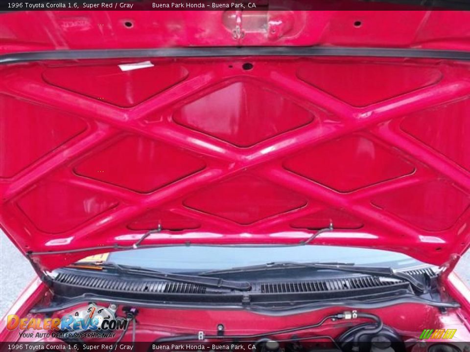 1996 Toyota Corolla 1.6 Super Red / Gray Photo #33