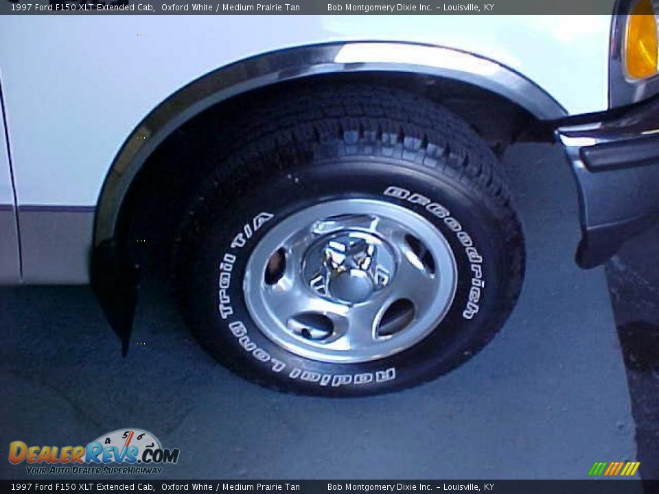 1997 Ford F150 XLT Extended Cab Oxford White / Medium Prairie Tan Photo #6