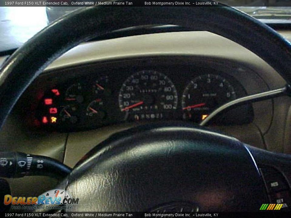 1997 Ford F150 XLT Extended Cab Oxford White / Medium Prairie Tan Photo #18
