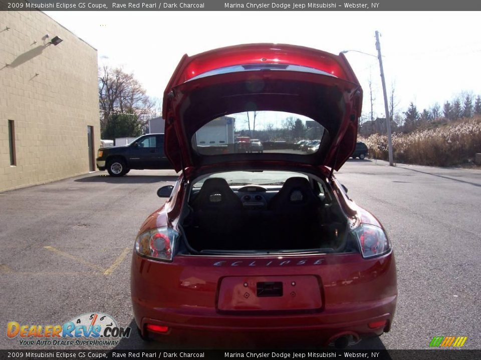 2009 Mitsubishi Eclipse GS Coupe Rave Red Pearl / Dark Charcoal Photo #16