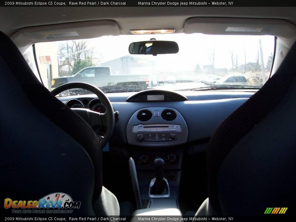 2009 Mitsubishi Eclipse GS Coupe Rave Red Pearl / Dark Charcoal Photo #22