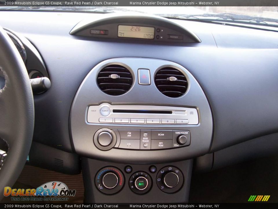 2009 Mitsubishi Eclipse GS Coupe Rave Red Pearl / Dark Charcoal Photo #24
