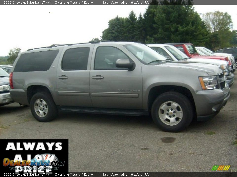 2009 Chevrolet Suburban LT 4x4 Greystone Metallic / Ebony Photo #1