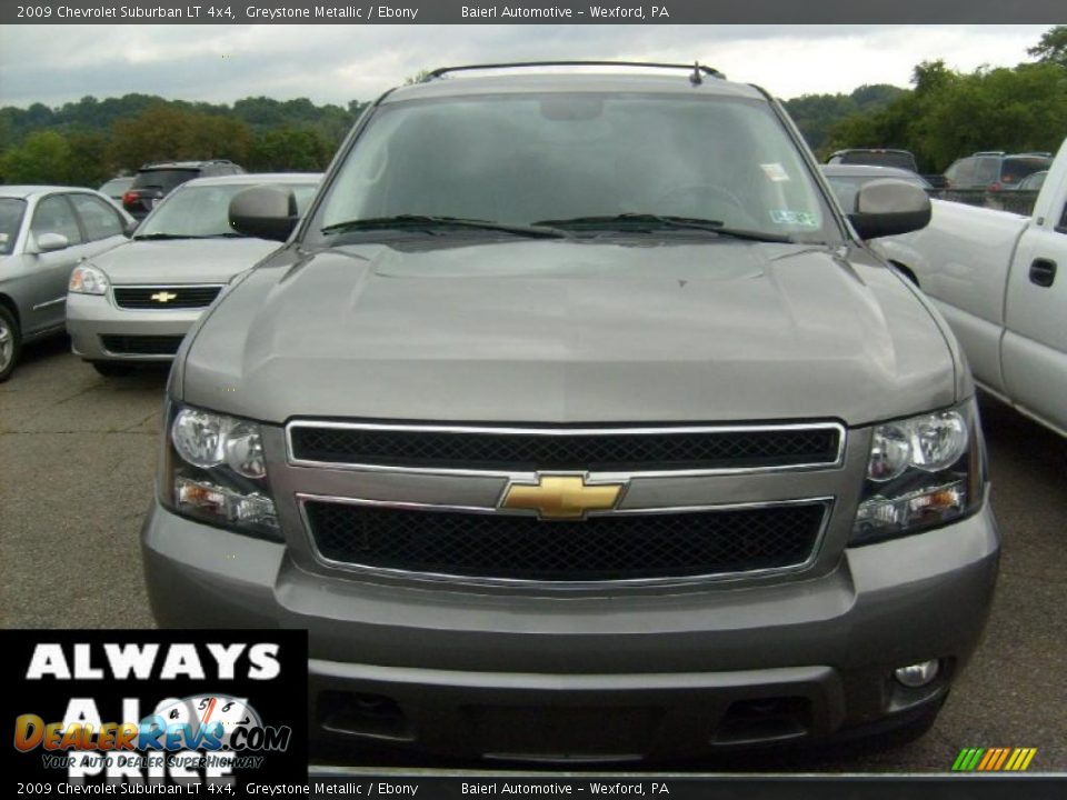 2009 Chevrolet Suburban LT 4x4 Greystone Metallic / Ebony Photo #3