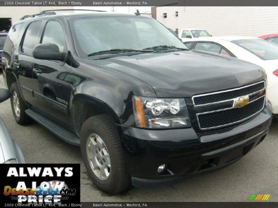 2009 Chevrolet Tahoe LT 4x4 Black / Ebony Photo #1