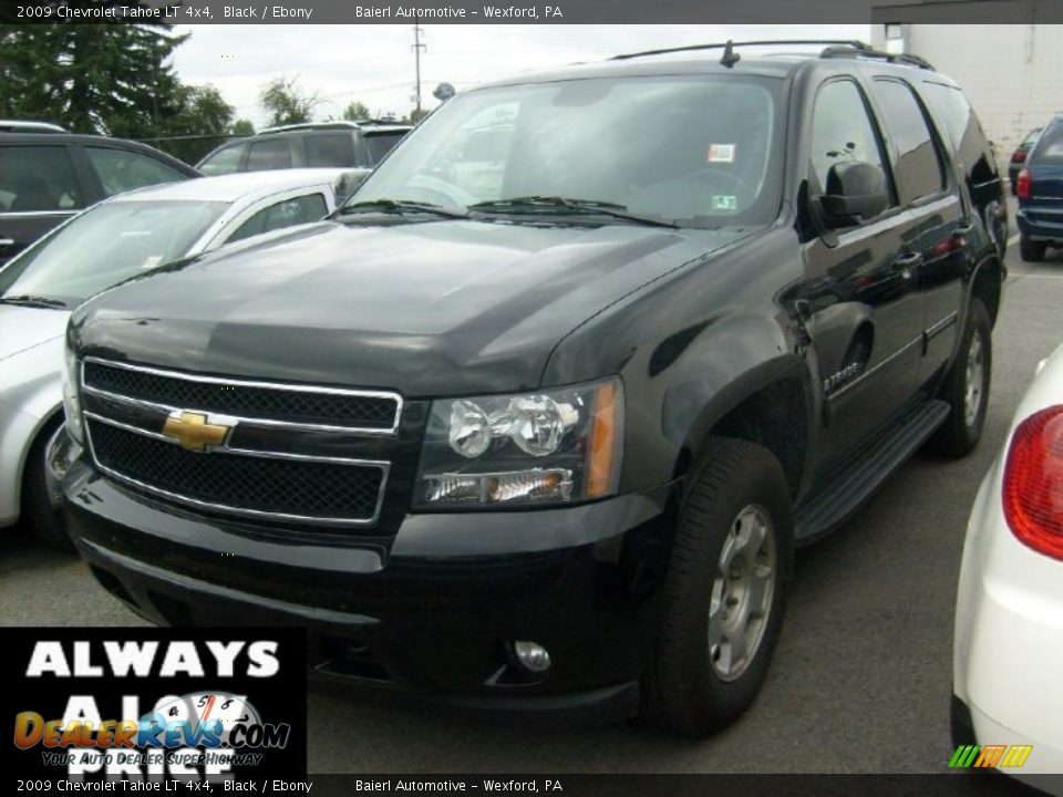 2009 Chevrolet Tahoe LT 4x4 Black / Ebony Photo #2