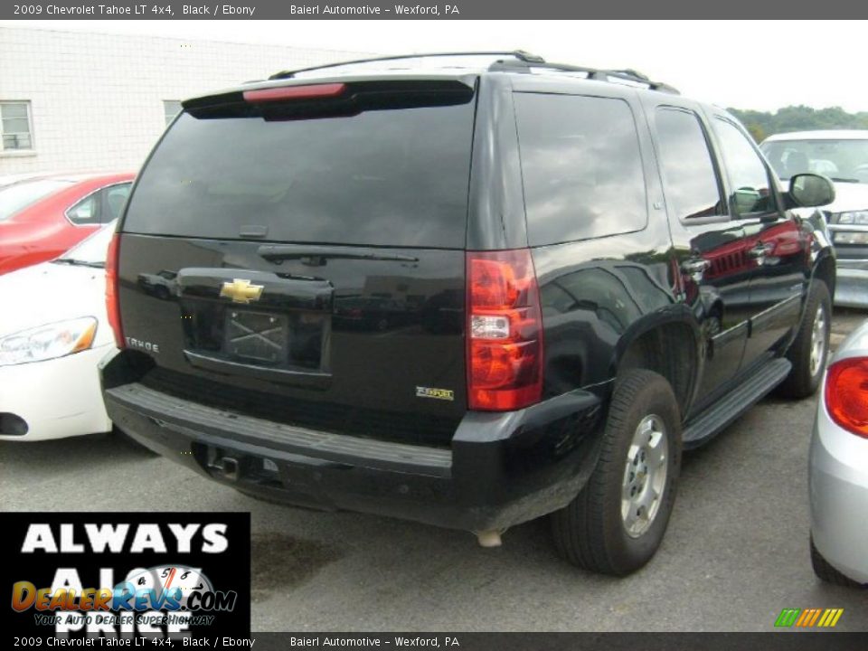 2009 Chevrolet Tahoe LT 4x4 Black / Ebony Photo #3