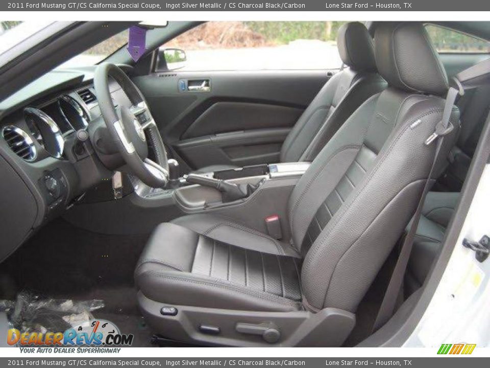 2011 Ford Mustang GT/CS California Special Coupe Ingot Silver Metallic / CS Charcoal Black/Carbon Photo #7