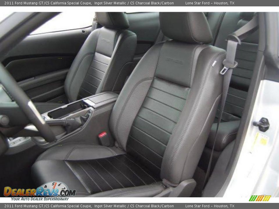 2011 Ford Mustang GT/CS California Special Coupe Ingot Silver Metallic / CS Charcoal Black/Carbon Photo #8