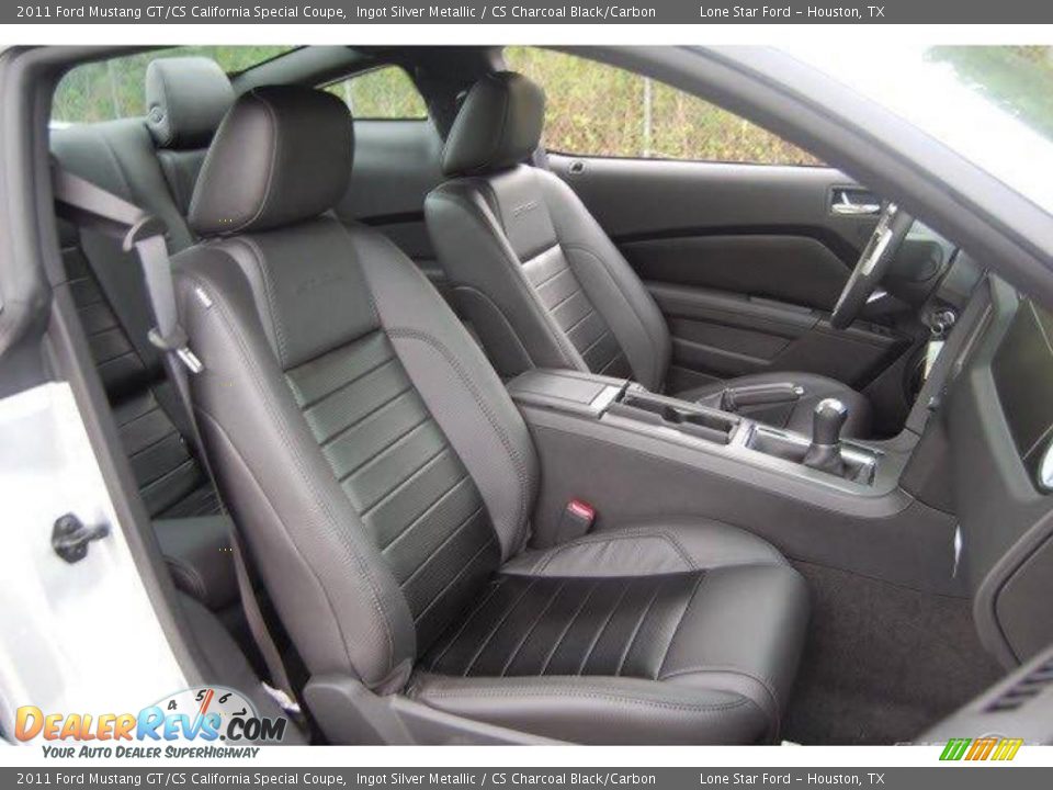 2011 Ford Mustang GT/CS California Special Coupe Ingot Silver Metallic / CS Charcoal Black/Carbon Photo #12