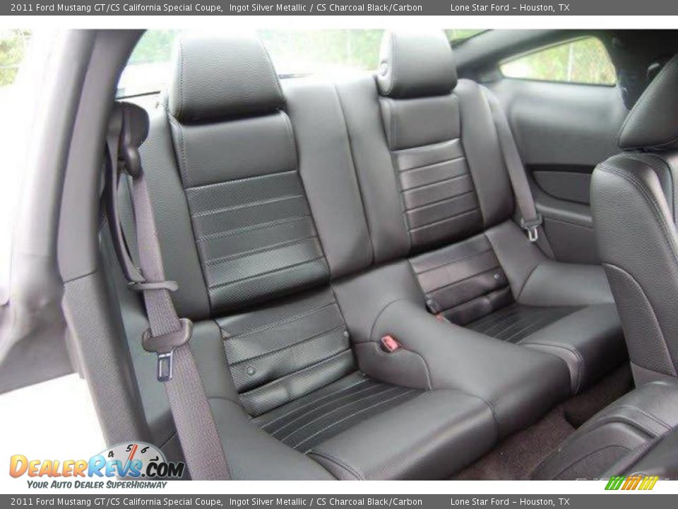 2011 Ford Mustang GT/CS California Special Coupe Ingot Silver Metallic / CS Charcoal Black/Carbon Photo #13