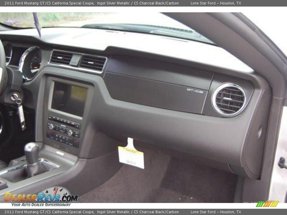 2011 Ford Mustang GT/CS California Special Coupe Ingot Silver Metallic / CS Charcoal Black/Carbon Photo #14