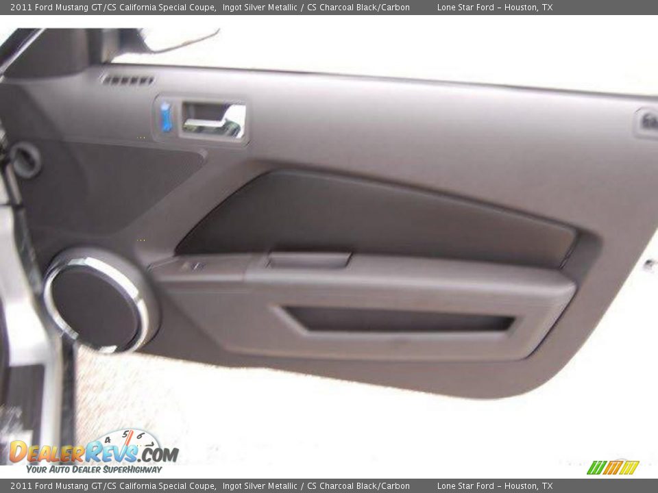 2011 Ford Mustang GT/CS California Special Coupe Ingot Silver Metallic / CS Charcoal Black/Carbon Photo #15