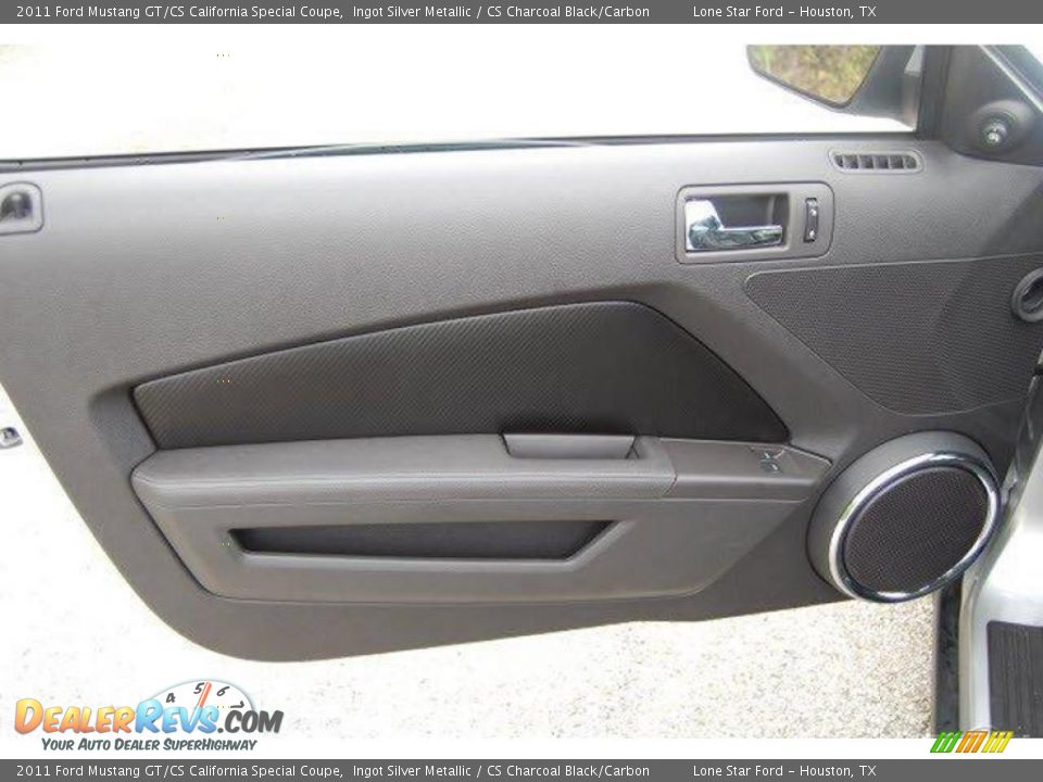 2011 Ford Mustang GT/CS California Special Coupe Ingot Silver Metallic / CS Charcoal Black/Carbon Photo #18