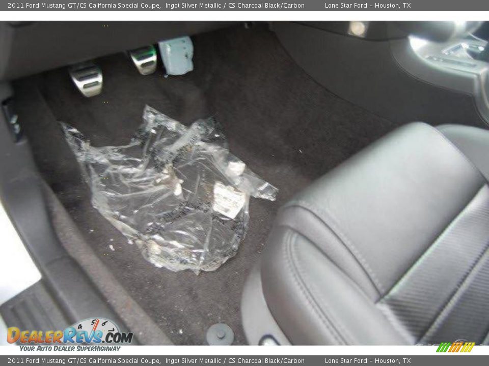2011 Ford Mustang GT/CS California Special Coupe Ingot Silver Metallic / CS Charcoal Black/Carbon Photo #19