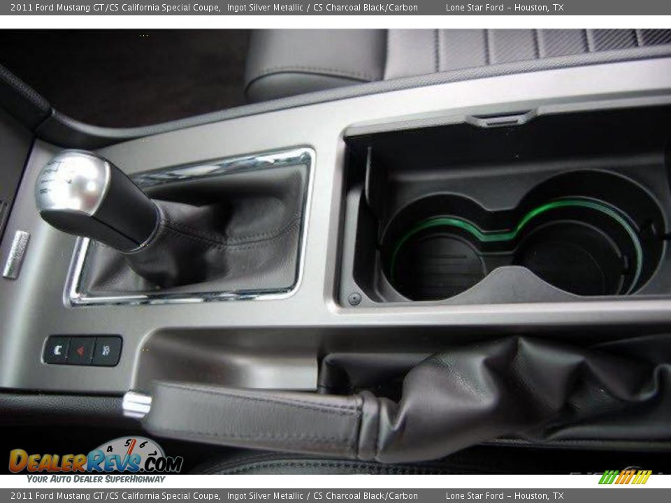 2011 Ford Mustang GT/CS California Special Coupe Ingot Silver Metallic / CS Charcoal Black/Carbon Photo #21