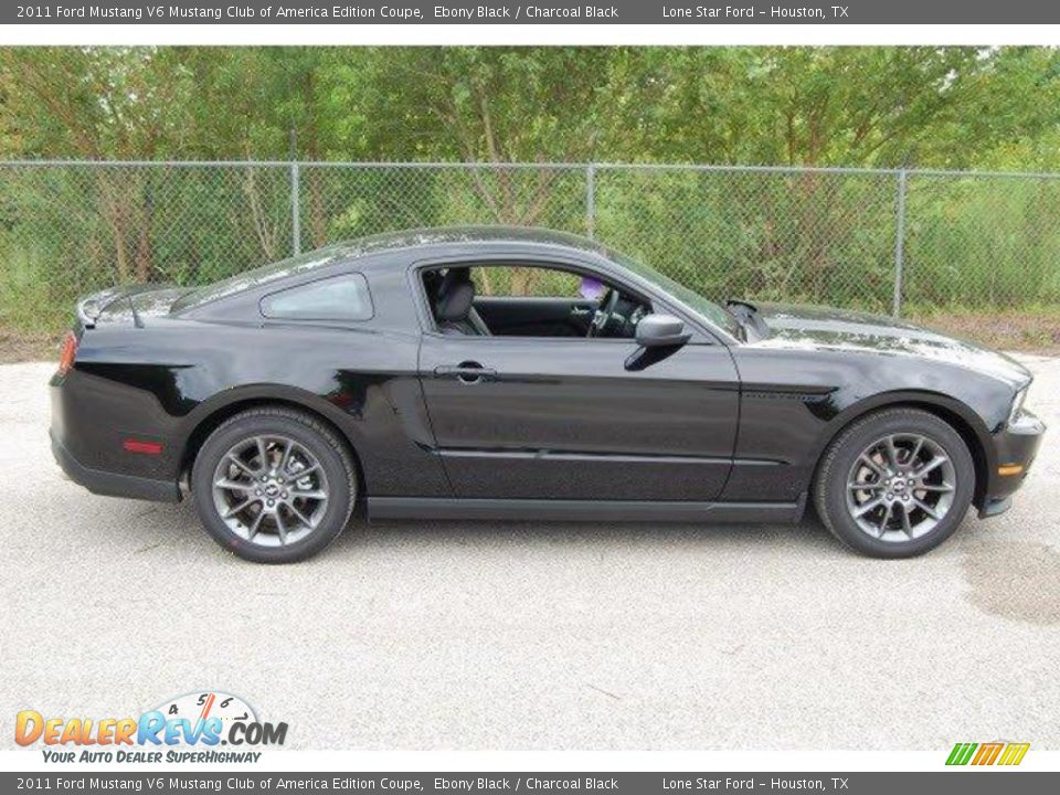 2011 Ford Mustang V6 Mustang Club of America Edition Coupe Ebony Black / Charcoal Black Photo #1