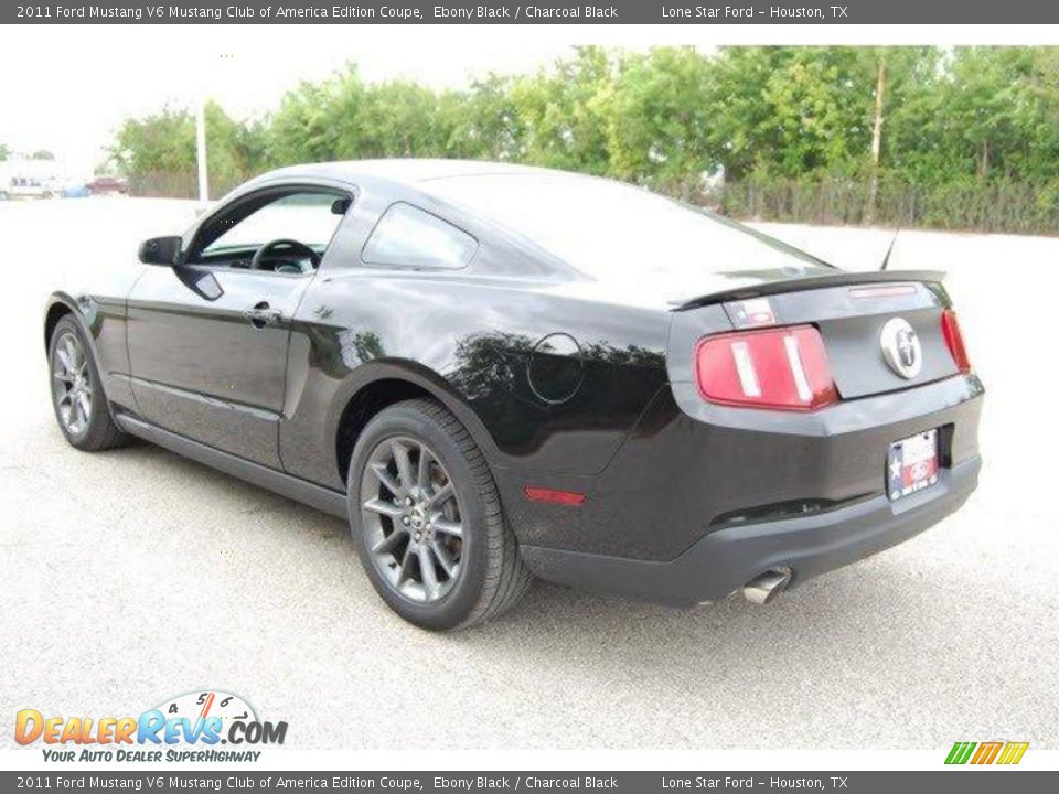2011 Ford Mustang V6 Mustang Club of America Edition Coupe Ebony Black / Charcoal Black Photo #2