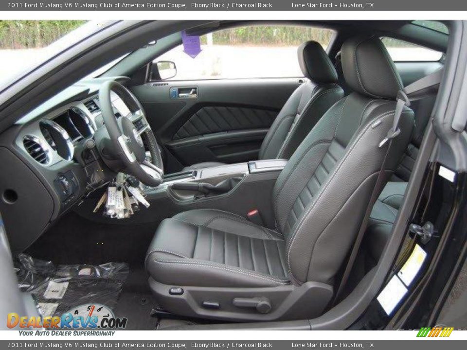 2011 Ford Mustang V6 Mustang Club of America Edition Coupe Ebony Black / Charcoal Black Photo #3