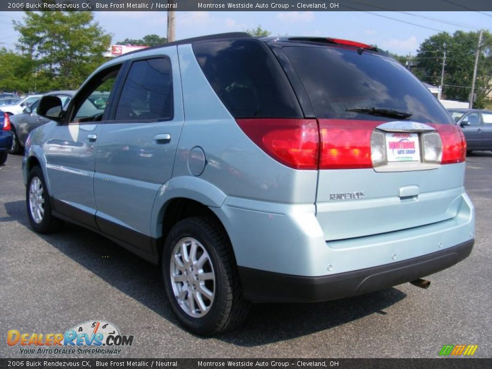 2006 Buick Rendezvous CX Blue Frost Metallic / Neutral Photo #3