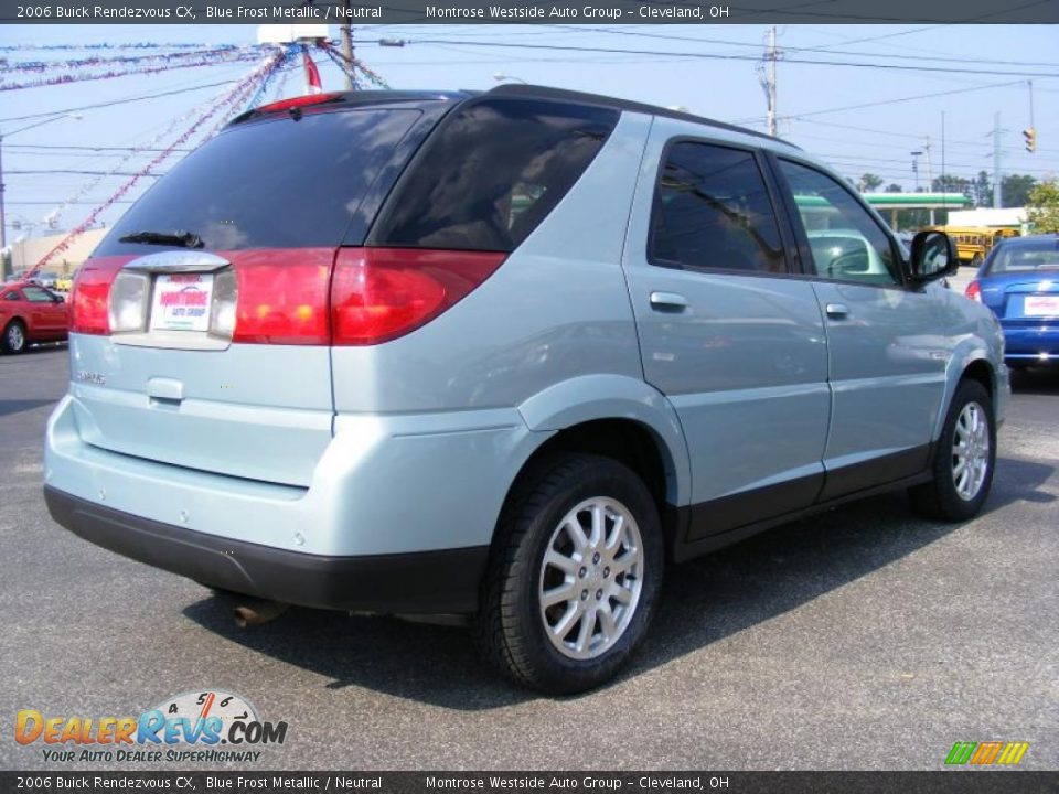 2006 Buick Rendezvous CX Blue Frost Metallic / Neutral Photo #5